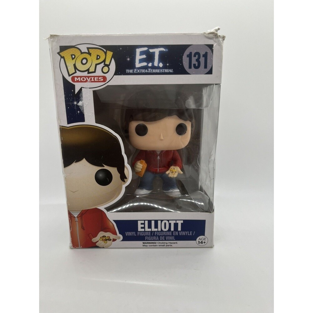 Funko‎ Pop Elliott 131 ET Extra Terrestrial Movies Vinyl Figure Collectible New